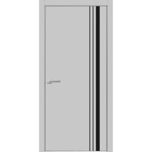 Modern Wood Interior Door with Hardware | Planum 0011 Matte Grey | Single Panel Frame Trims | Bathroom Bedroom Sturdy Doors