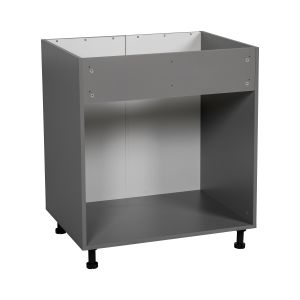 36" Sink Base Cabinets-High Double Door-Grey