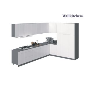 Kitchen Timeless Collection White Gloss Color Base Size 12Ft Wide