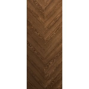 Slab Door Panel 18 x 80 inches | Ego 5005 Cognac Oak | Wood Veneer Doors | Pocket Closet Sliding Barn