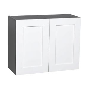 36" x 24" Wall Cabinet-Double Door-with Shaker White Matte door