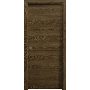 Sliding Pocket Door 18 x 84 inches | Ego 5000 Marble Oak | Kit Rail Hardware | Solid Wood Interior Bedroom Modern Doors