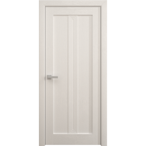 Interior Solid French Door 18 x 80 inches | Ego 5006 Painted White Oak | Single Regular Panel Frame Handle | Bathroom Bedroom Modern Doors