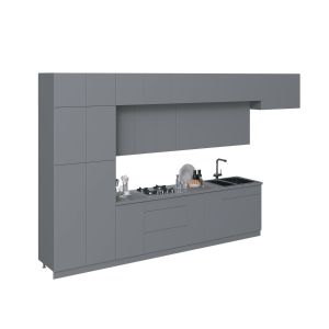 Kitchen Serene Collection Gray Color Base Size 15Ft Wide