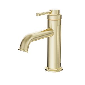 METRO Bathroom Premium Quality Single Sink Faucet ,GOLD