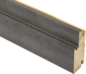 Wooden Door Frame (Jamb) for Swing Doors Nebraska Grey Color